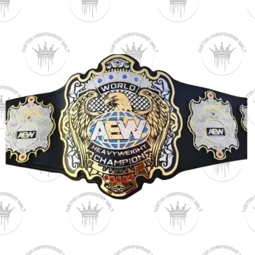 Copy of Vegas Golden Knights WWE Legacy Title Belt (1) AEW World Heavyweight Championship Belt – Premium Replica - Image 1