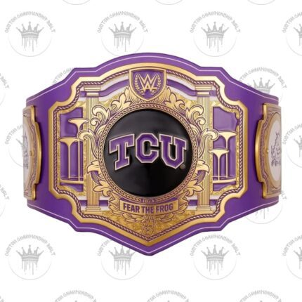 TCU Horned Frogs WWE Legacy Title Belt