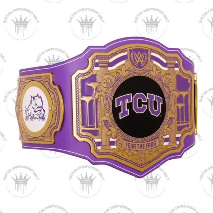 TCU Horned Frogs WWE Legacy Title Belt
