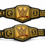 Custom Weeding Mania Championship Belt 4MM Deep Etching