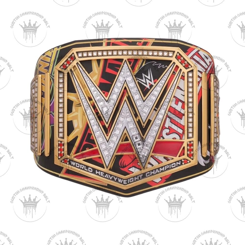 WrestleMania 40 Limited Edition Modern Era Replica Title Belt WrestleMania 40 Limited Edition Modern Era Replica Title Belt