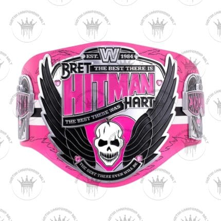 Bret Hart Legacy Belt Championship Replica Title Belt