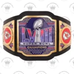 Kansas City Chiefs Super Bowl LVIII Champions WWE Legacy Title Belt
