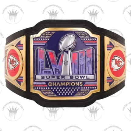 Kansas City Chiefs Super Bowl LVIII Champions WWE Legacy Title Belt