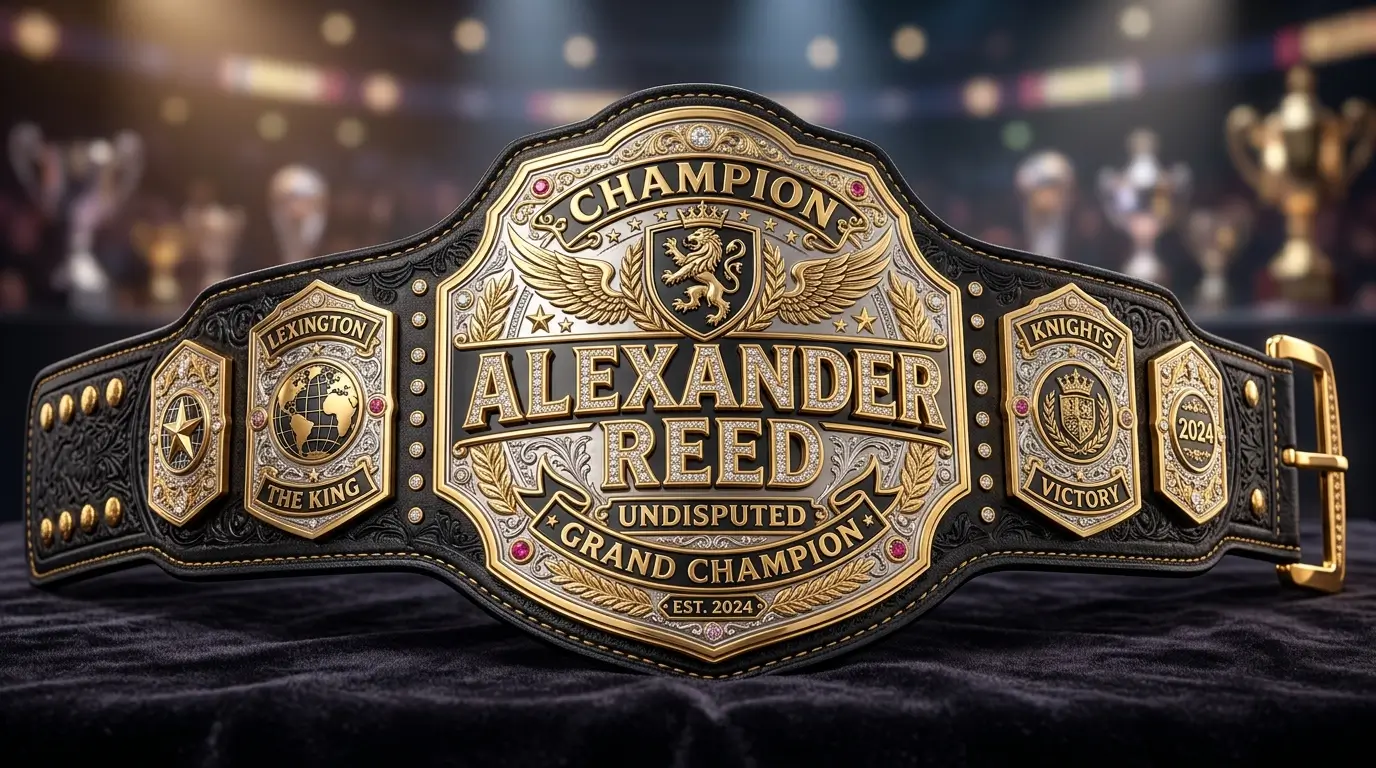 Buy Custom Championship Belt With Name