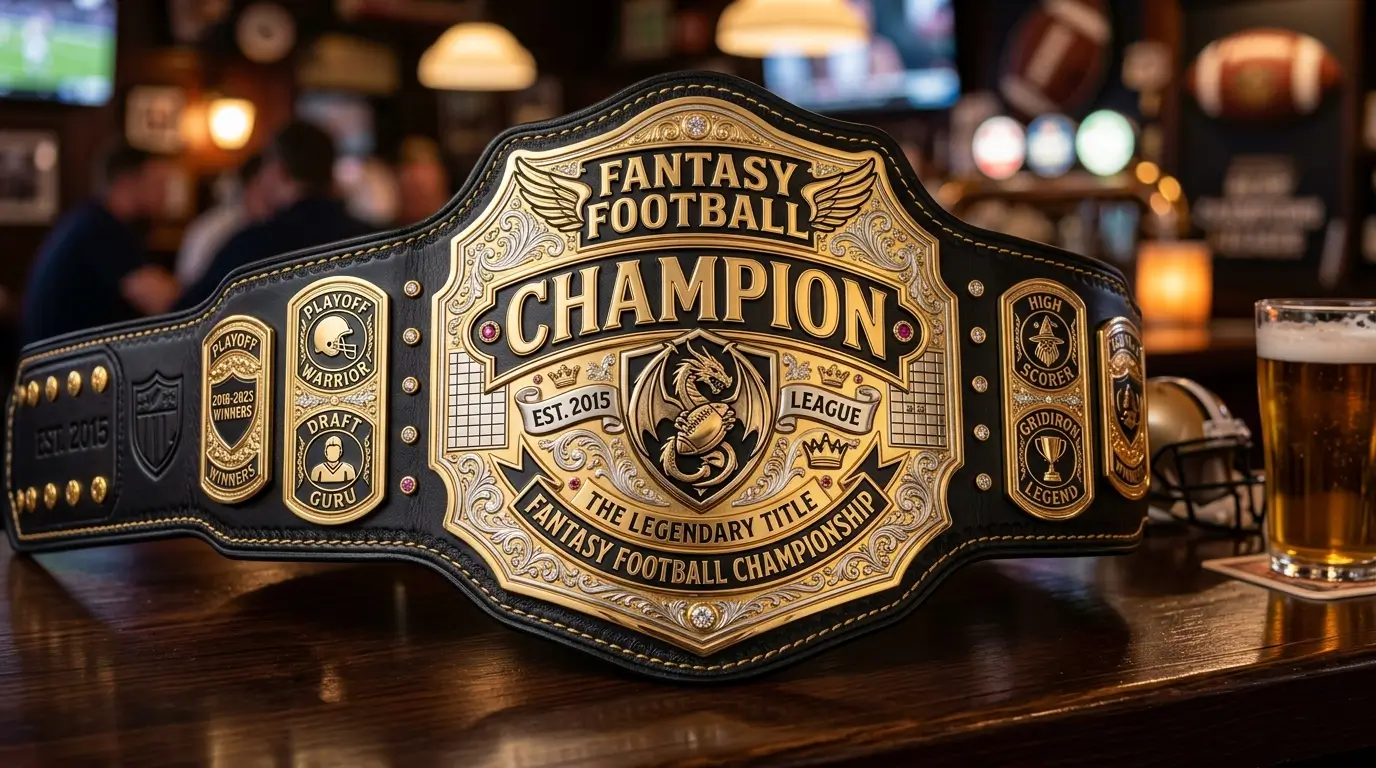 Buy Custom Championship Belt for Fantasy Football