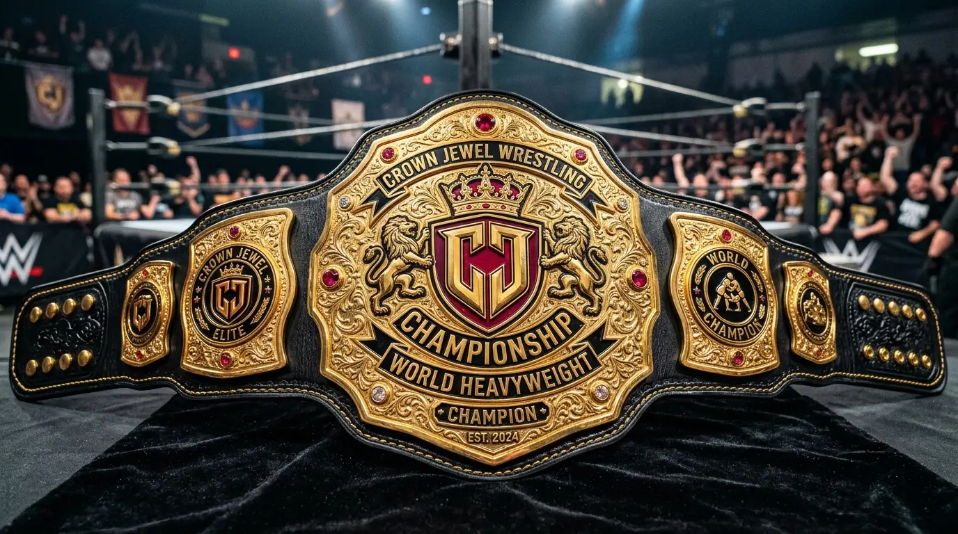 Buy Custom Wrestling Belt with Logo