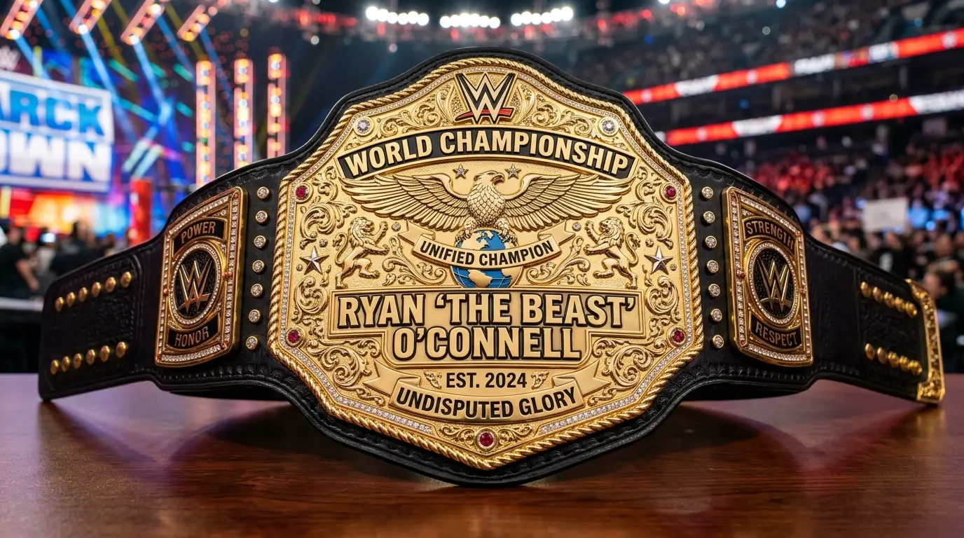 Buy WWE Style Custom Belt With Name