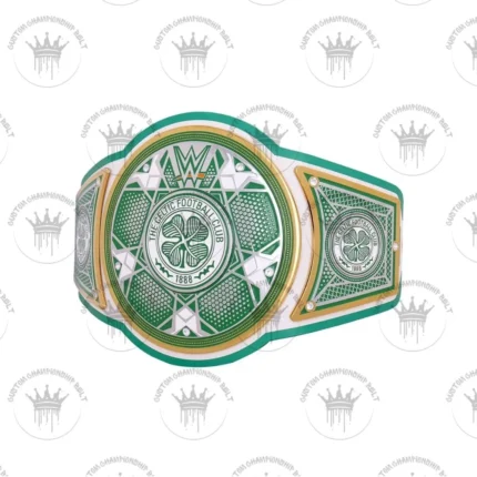 Own the WWE x Celtic Legacy Championship Replica Title Belt. Premium craftsmanship, iconic club-inspired design, and collector-worthy appeal.