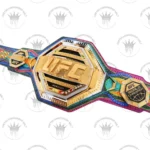 Mexico with Grasso vs Shevchenko UFC Replica Title Belt