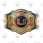 Miami Hurricanes WWE Legacy Title Belt
