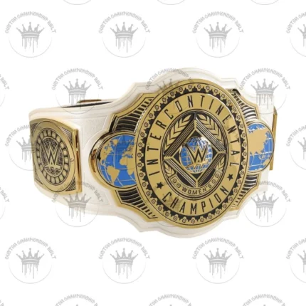 AJ Lee WWE Autographed Women's Intercontinental Championship Replica Title Belt