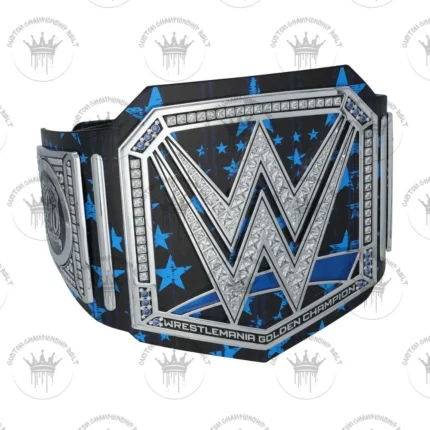 AJ Styles Autographed 10th Anniversary WWE Title Belt