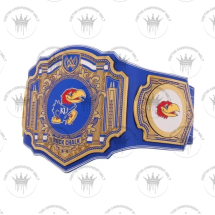 Kansas Jayhawks WWE Legacy Title Belt