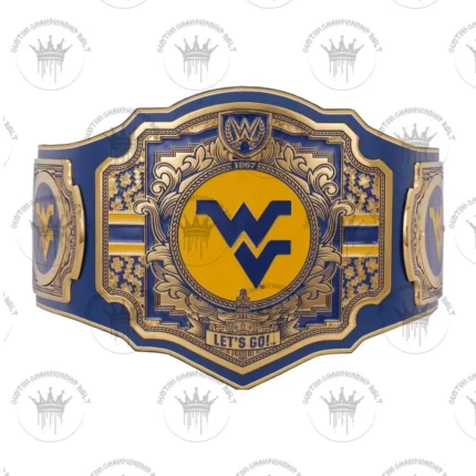 West Virginia Mountaineers WWE Legacy Title Belt