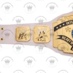 WWE Intercontinental Scratch Logo White Replica Title Belt - Image 5
