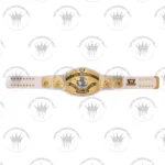 WWE Intercontinental Scratch Logo White Replica Title Belt - Image 7