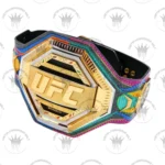 Mexico with Grasso vs Shevchenko UFC Replica Title Belt
