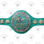 WBC EMERALD Championship Boxing Belt Genuine Leather Replica Mini 72cm Long