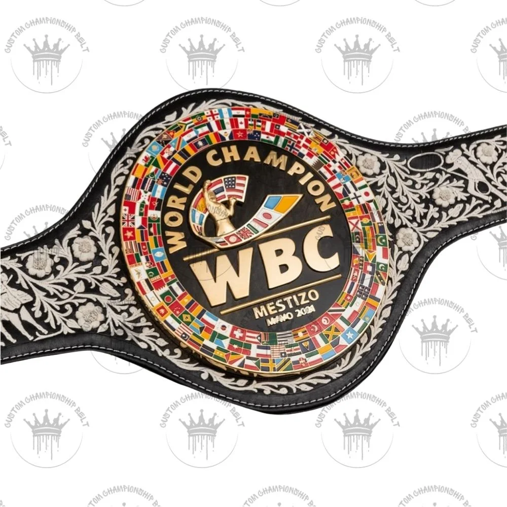 All Elite Wrestling AEW Women Championship Belt WBC MESTIZO MAYO 2021 Championship Boxing Belt - Image 1