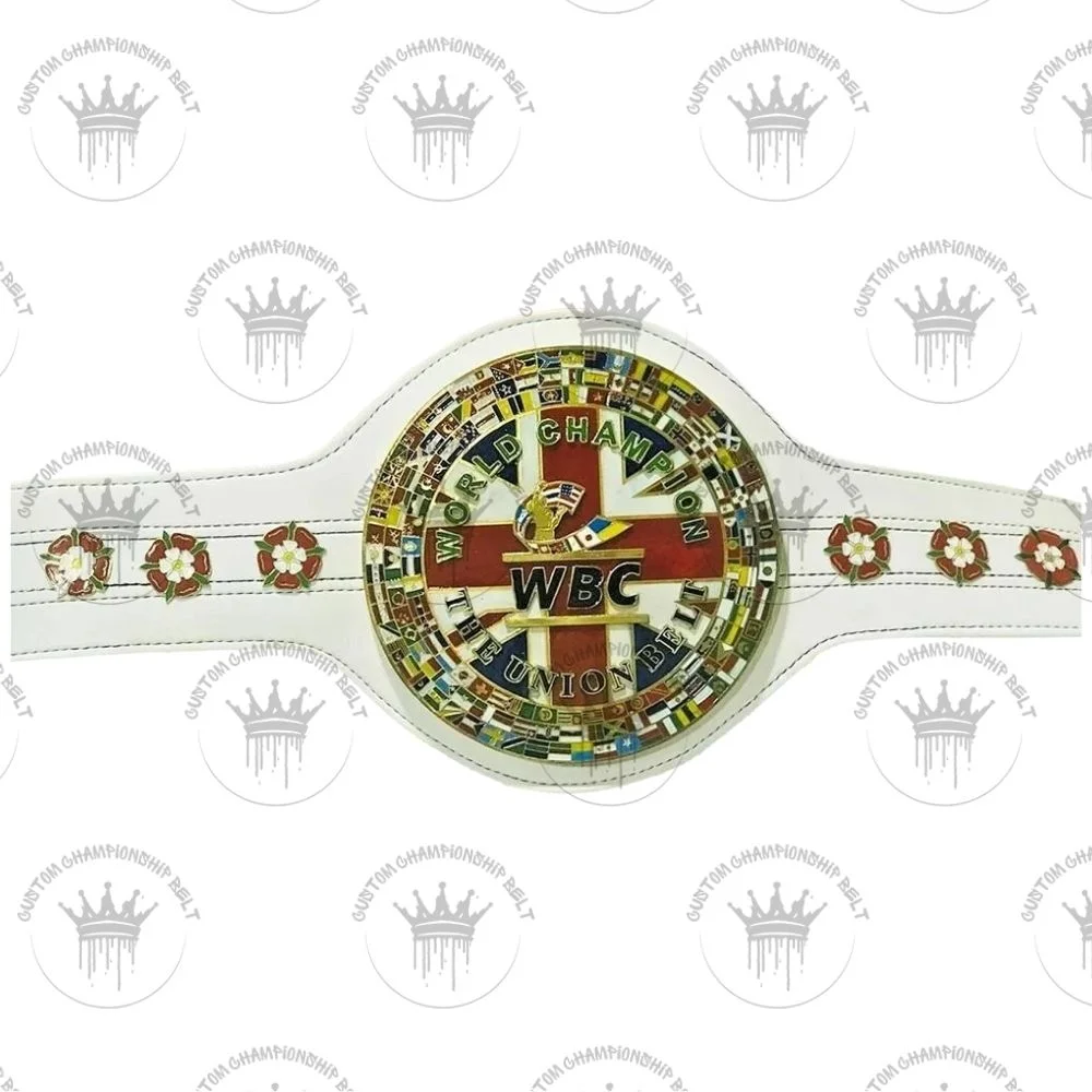 All Elite Wrestling AEW Women Championship Belt WBC World Boxing Championship Wrestling Title Belt With White Strap - Image 1