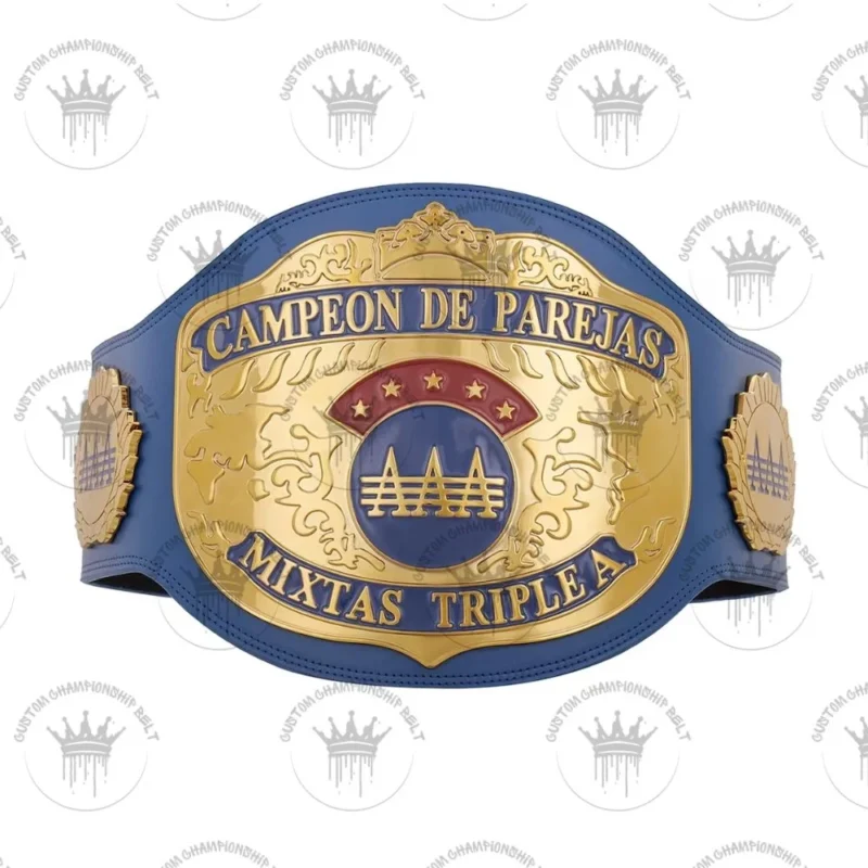 Buy AAA World Mixed Tag Team Championship Replica Title Belt