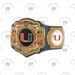 Miami Hurricanes WWE Legacy Title Belt