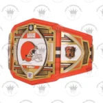 Cleveland Browns WWE Legacy Title Belt – NFL Replica - Image 3