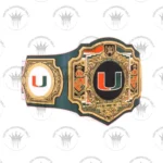 Miami Hurricanes WWE Legacy Title Belt