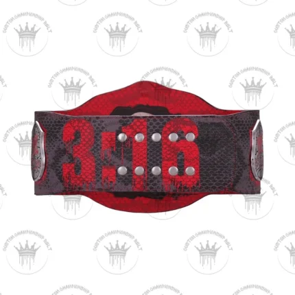 "Stone Cold" Steve Austin Blood From A Stone Signature Series Title Belt