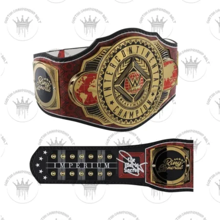 Buy WWE Autographed Intercontinental Signature Series Championship Replica Title Belt