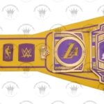 Los Angeles Lakers NBA Championship Belt | Premium Replica - Image 6