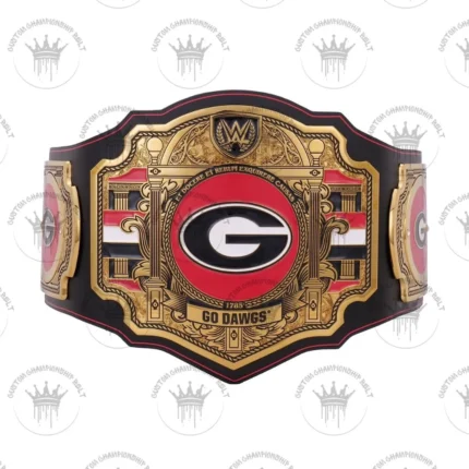 Georgia Bulldogs WWE Legacy Title Belt