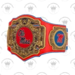 Ole Miss Rebels WWE Legacy Title Belt