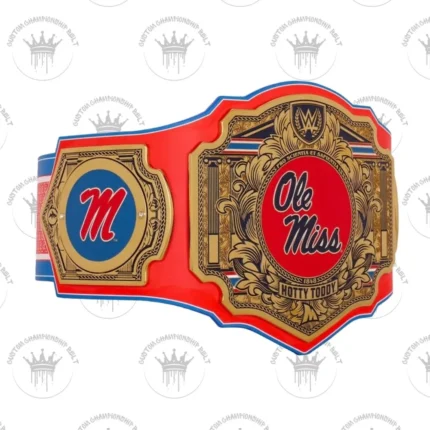 Ole Miss Rebels WWE Legacy Title Belt