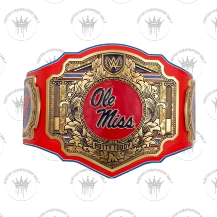 Ole Miss Rebels WWE Legacy Title Belt