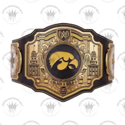 Iowa Hawkeyes WWE Legacy Title Belt