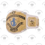 WWE Intercontinental Scratch Logo White Replica Title Belt - Image 2