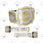 Bianca Belair & Naomi Autographed Women's Tag Team Championship Replica Title Belt with Inscriptions