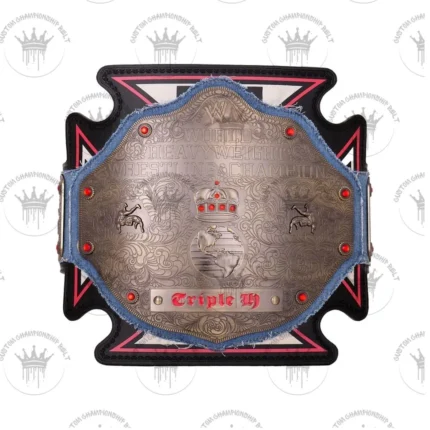 Triple H 30 Years Evolution World Heavyweight Championship Title Belt