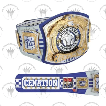 John Cena WWE Autographed Farewell 2025 Title Belt