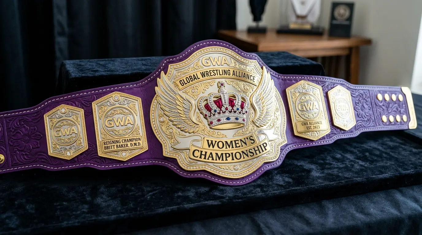 Custom Women's Championship Belt Replica