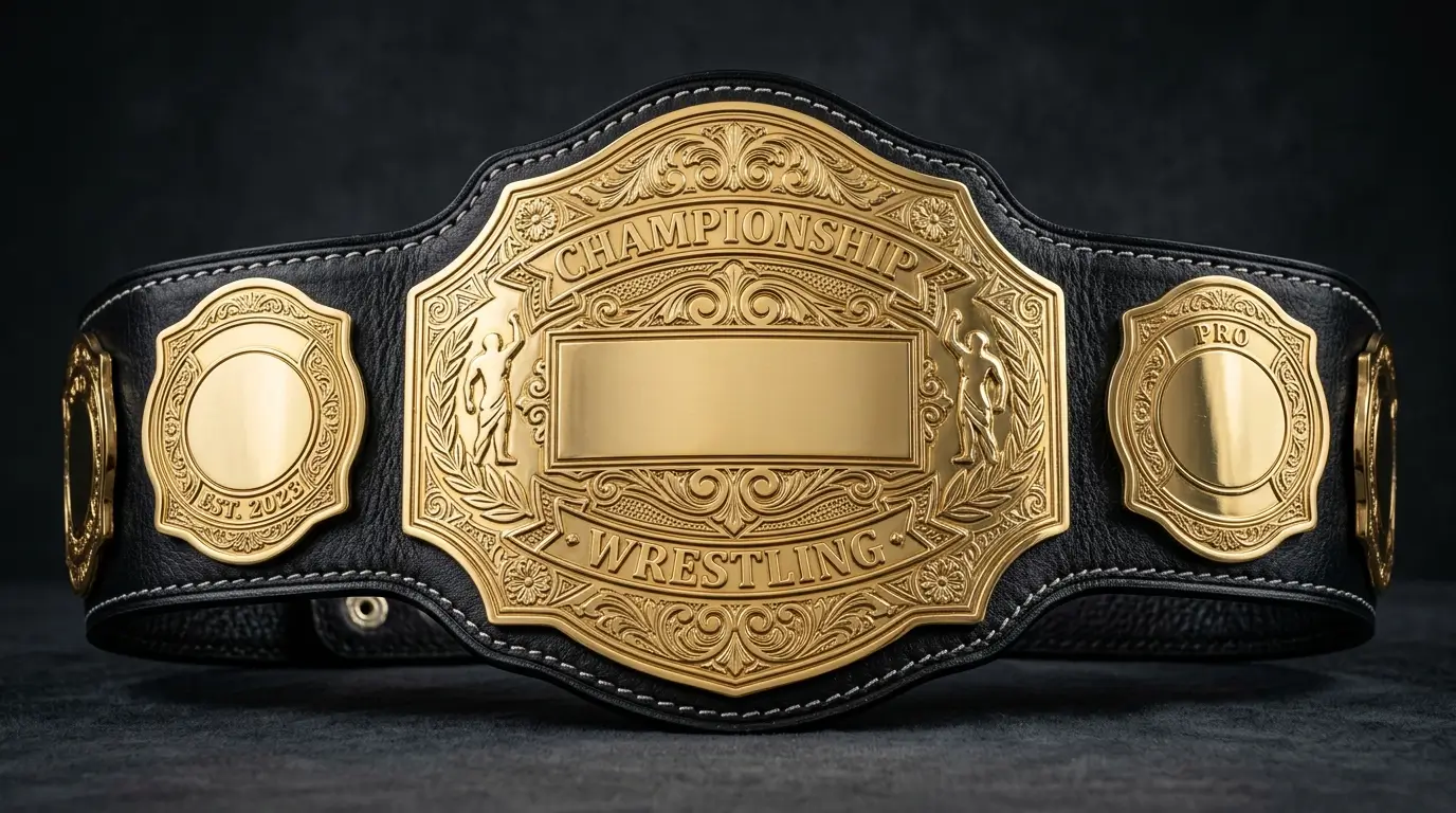 Personalized Wrestling Belt Gift for Him