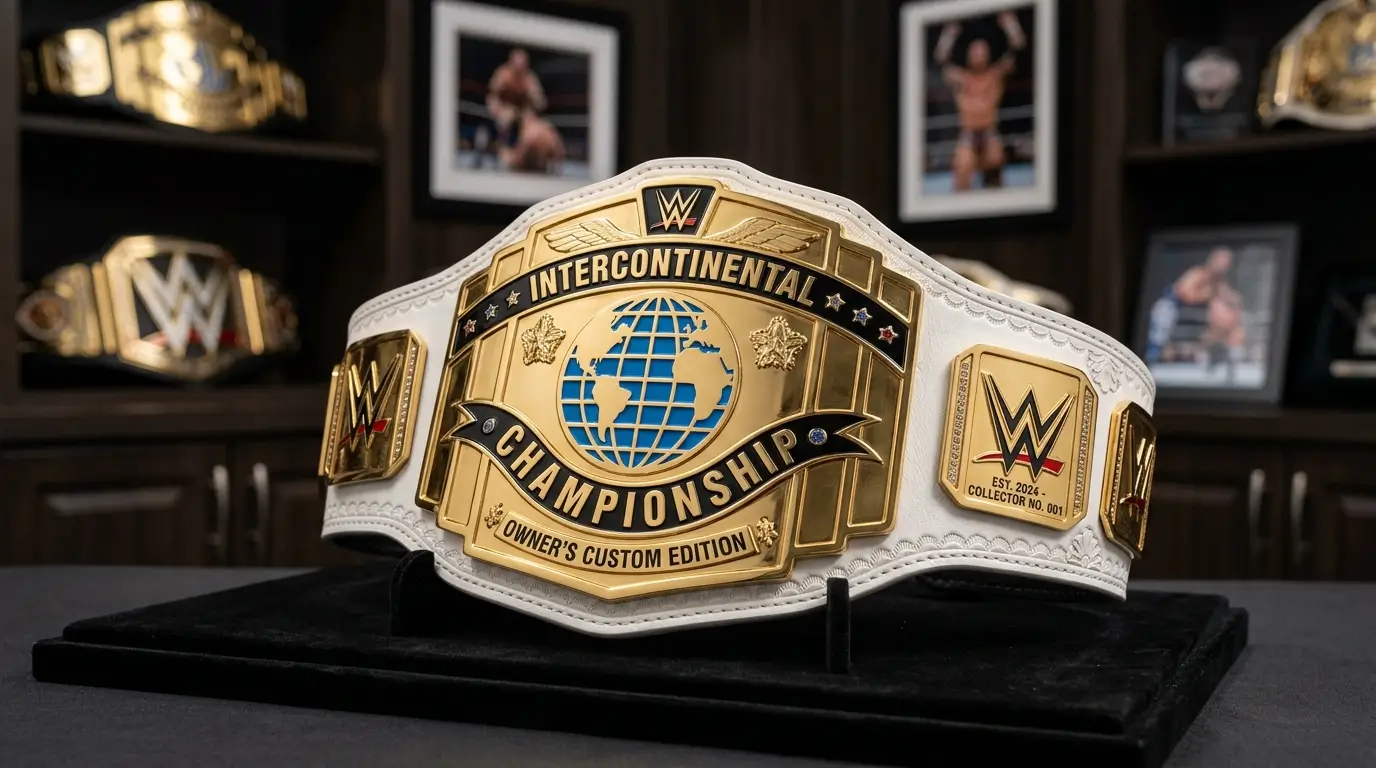 Buy WWE Intercontinental Belt Replica Custom