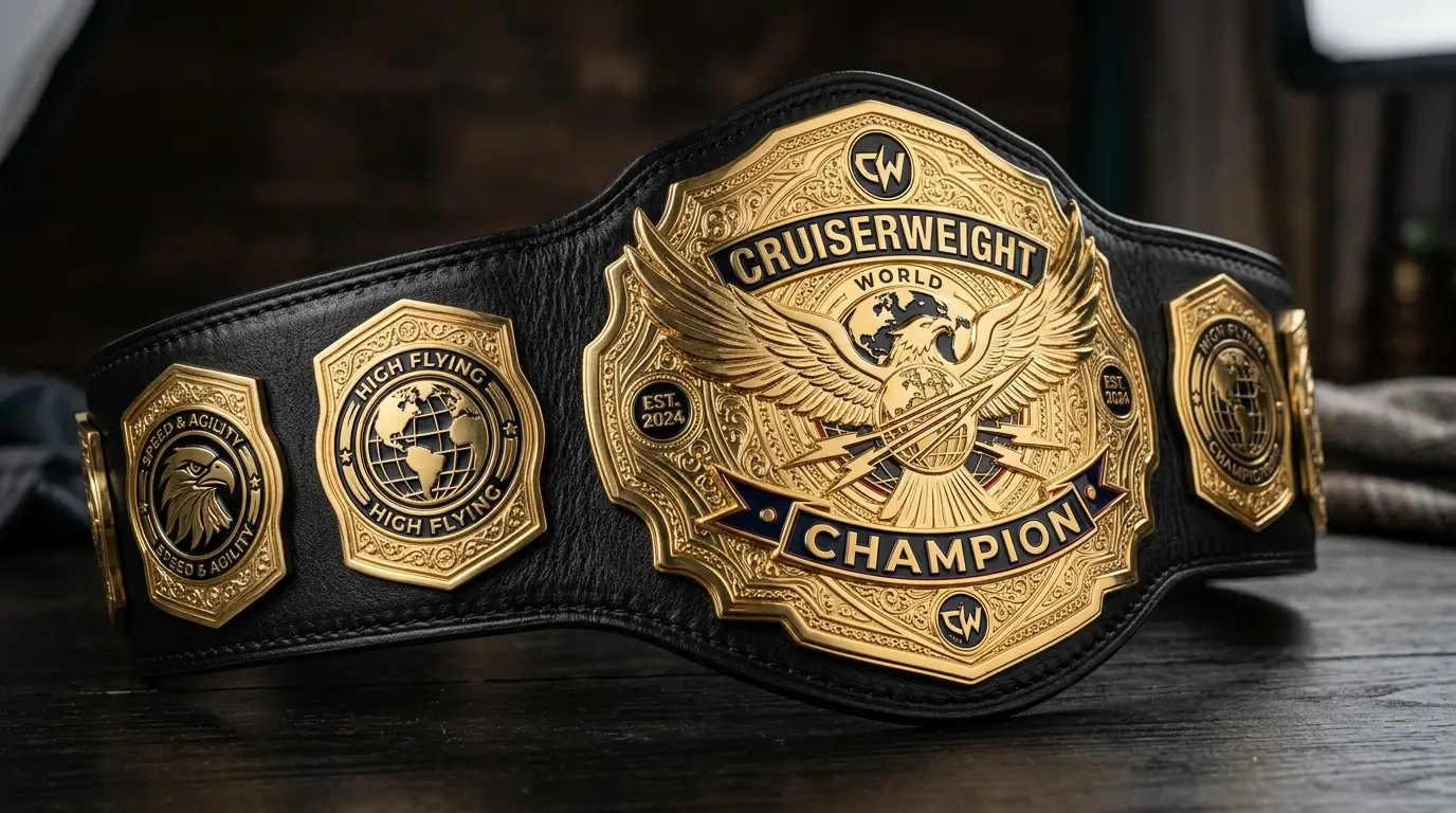 Buy custom cruiserweight title belt