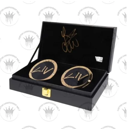 Liv Morgan Autographed Side Plates