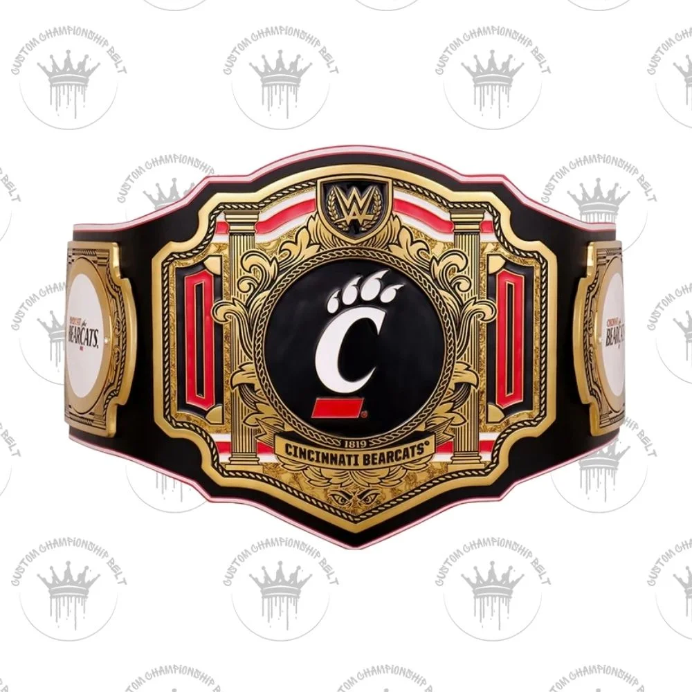All Elite Wrestling AEW Women Championship Belt (82) Cincinnati Bearcats WWE Legacy Title Belt - Image 1