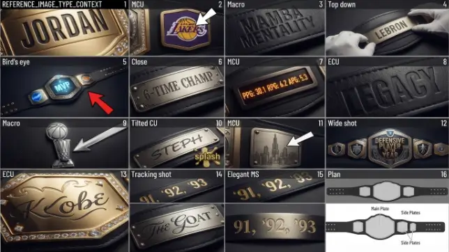Customized Belt Names