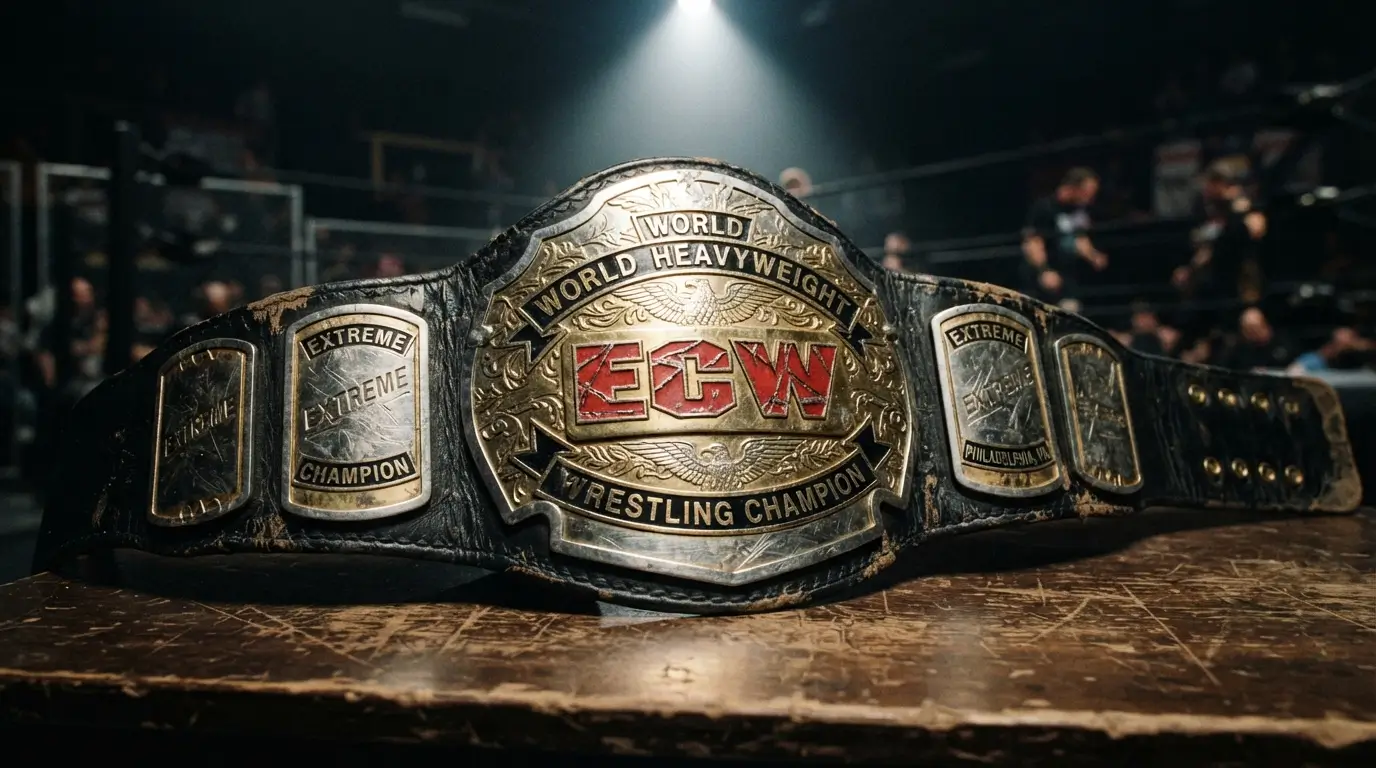 ECW Belt History