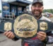 Custom Fishing Championship Belt with Name Plate